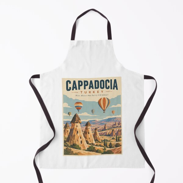Item preview, Cappadocia Turkey Rise Above The Fairy Chimneys Travel Adventure Explorer designed and sold by SkeletonsDanger.