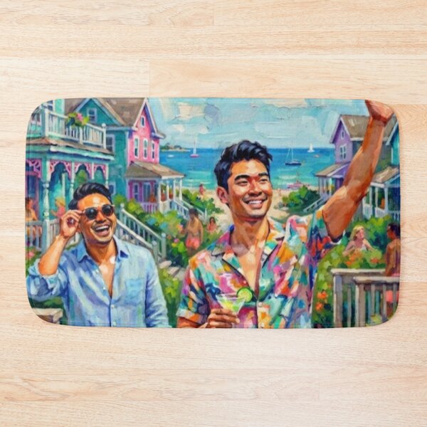 Item preview, Fire Island Romantic Comedy Fine Art Tribute designed and sold by Art's Diner.