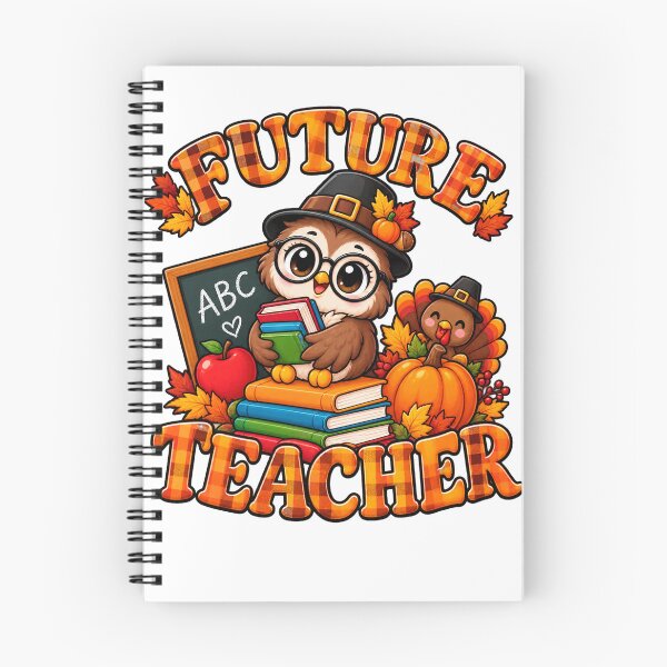 Item preview, Owl Funny Thanksgiving Future Teacher designed and sold by QuiteOrbit.