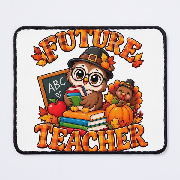 Item preview, Owl Funny Thanksgiving Future Teacher designed and sold by QuiteOrbit.