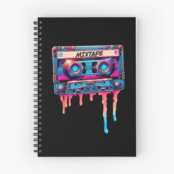Item preview, Neon Melting MIXTAPE Cassette designed and sold by lockyrollflu.
