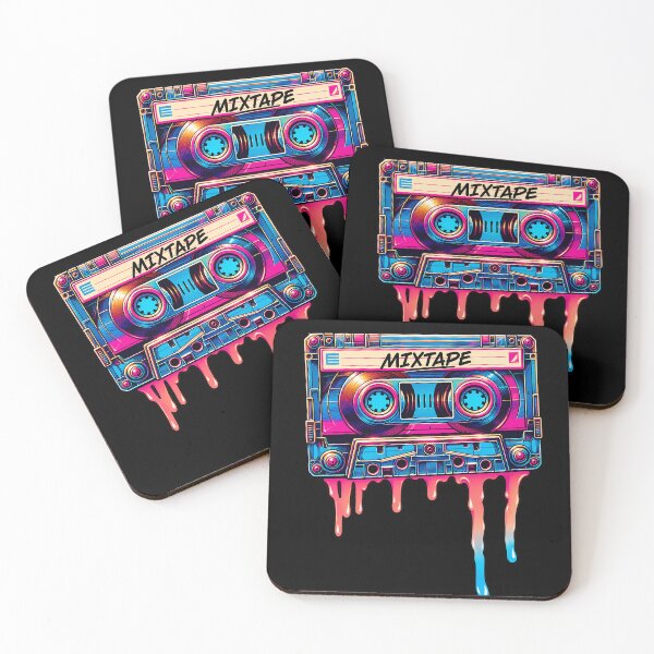Item preview, Cassette MIXTAPE Neon Melting designed and sold by lockyrollflu.