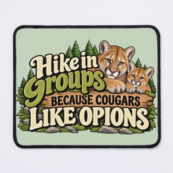 Item preview, Cougars Like Options designed and sold by Elisabeth Lucas.