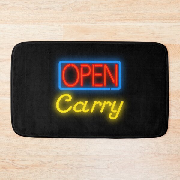 Item preview, Open Carry Neon in Red, Yellow, and Blue (without Border) designed and sold by Karate Octopus.