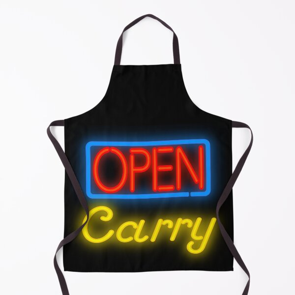 Item preview, Open Carry Neon in Red, Yellow, and Blue (without Border) designed and sold by Karate Octopus.