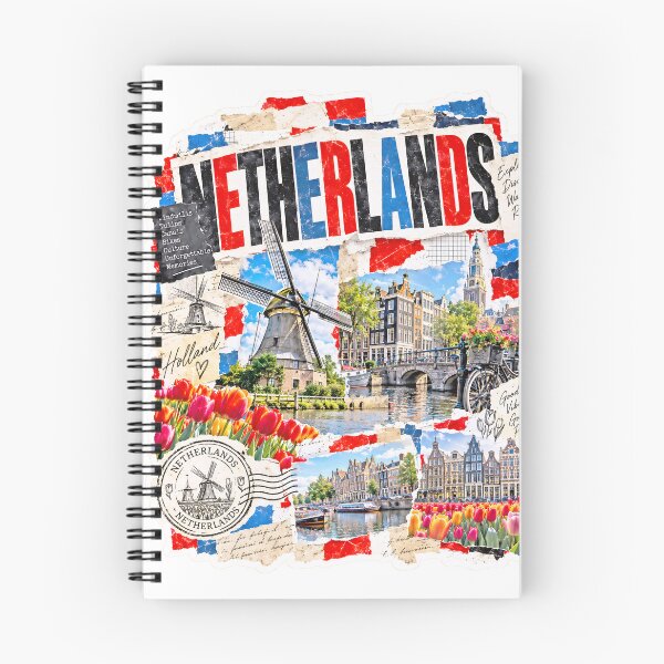 Item preview, Netherlands Vintage Travel Collage designed and sold by EdwinkOne.
