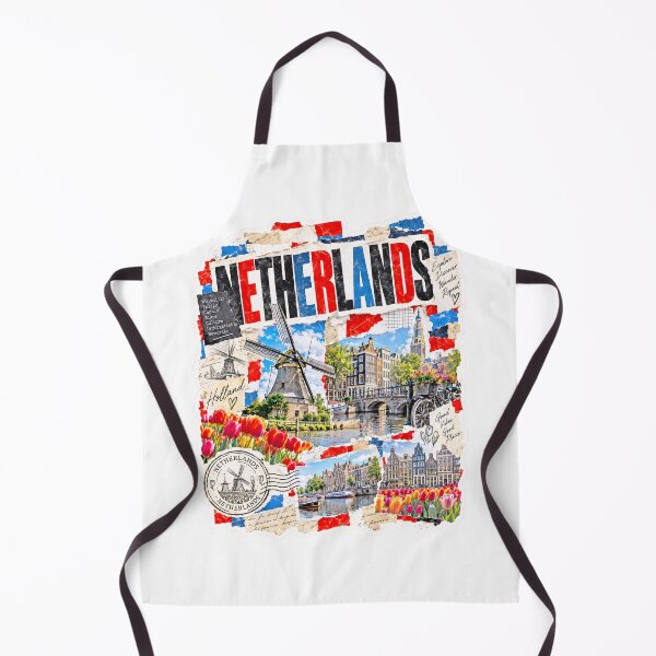 Item preview, Netherlands Vintage Travel Collage designed and sold by EdwinkOne.