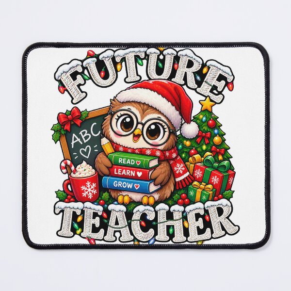 Item preview, Owl Funny Christmas Future Teacher designed and sold by QuiteOrbit.