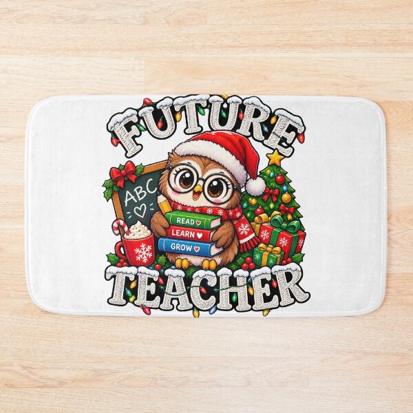 Item preview, Owl Funny Christmas Future Teacher designed and sold by QuiteOrbit.