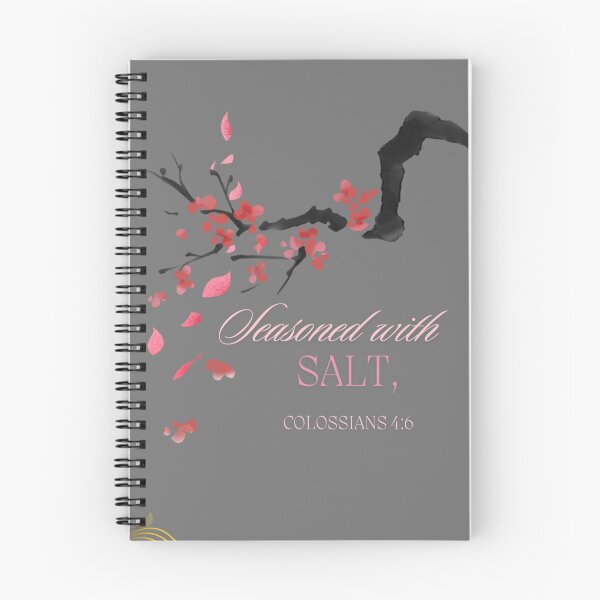 Item preview, Seasoned with Salt- grey designed and sold by JWGiftsofMercy.