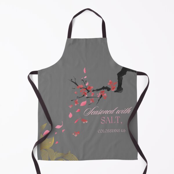 Item preview, Seasoned with Salt- grey designed and sold by JWGiftsofMercy.