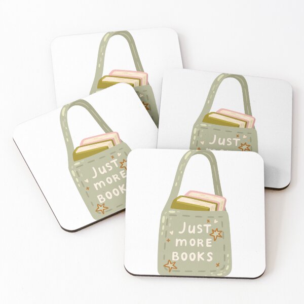 Item preview, Just More Books Book Lover Reading Bookworm Bibliophile designed and sold by SkeletonsDanger.