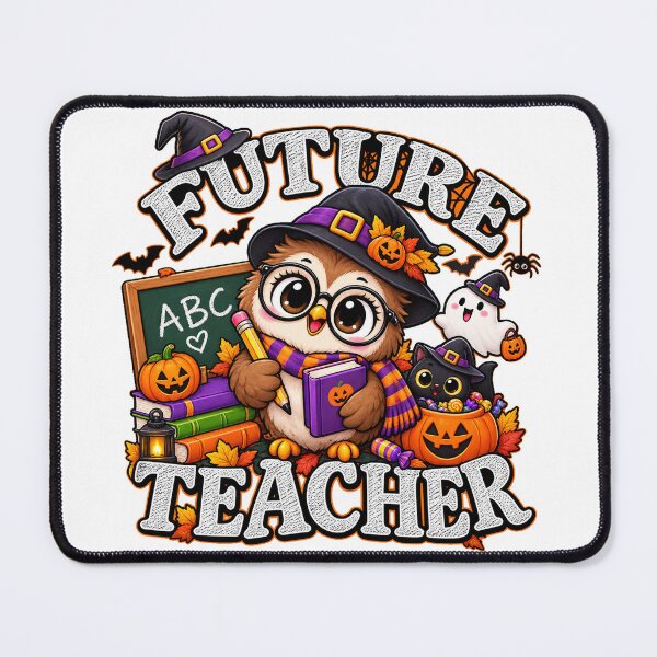 Item preview, Owl Funny Halloween spookys Future Teacher designed and sold by QuiteOrbit.