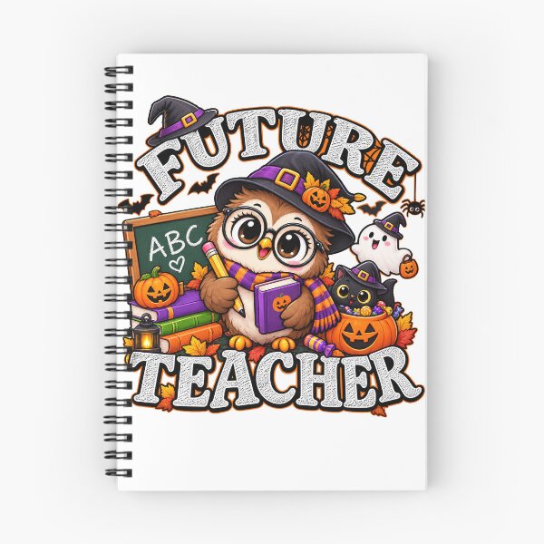 Item preview, Owl Funny Halloween spookys Future Teacher designed and sold by QuiteOrbit.