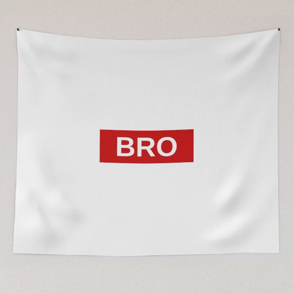 Item preview, BRO Red Box Streetwear Logo Design designed and sold by jpoon25.