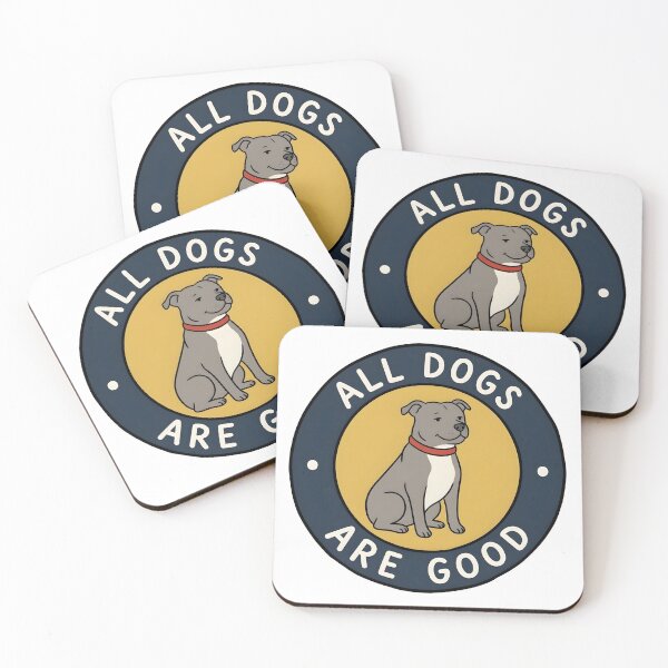 Item preview, Pitbull - All Dogs Are Good designed and sold by LuloCreative.