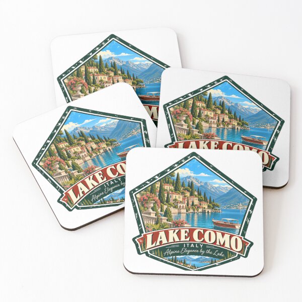 Item preview, Lake Como Italy Alpine Elegance By The Lake Travel Vacation Destination designed and sold by Simsimah26Parks.