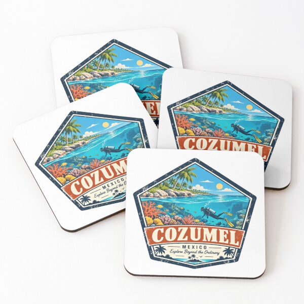Item preview, Cozumel Mexico Explore Beyond The Ordinary Scuba Diving Tropical Vacation Travel designed and sold by NeedForParks.
