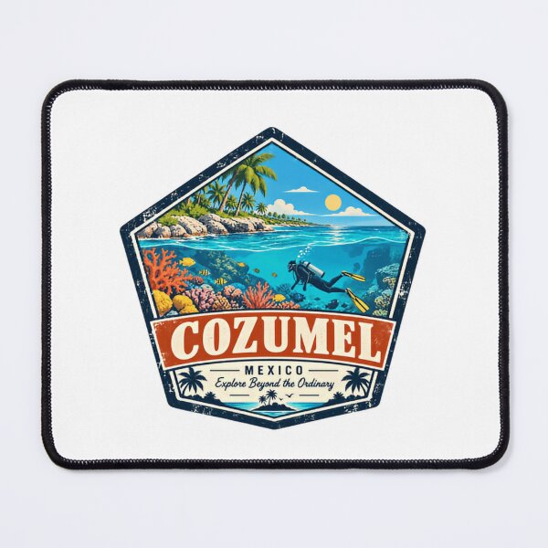 Item preview, Cozumel Mexico Explore Beyond The Ordinary Scuba Diving Tropical Vacation Travel designed and sold by NeedForParks.