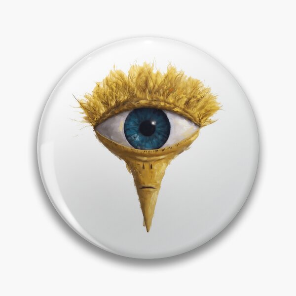 Item preview, Yellow Furry Eye Creature Art designed and sold by Yellow Zone.