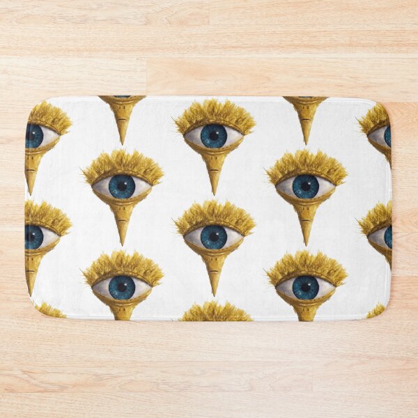 Item preview, Yellow Furry Eye Creature Art designed and sold by Yellow Zone.