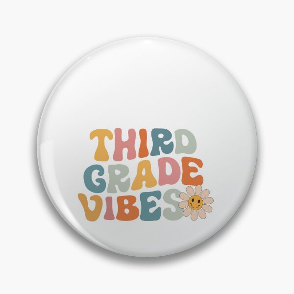 Item preview, Third Grade Vibes Back To School Elementary Student Teacher designed and sold by SkeletonsDanger.