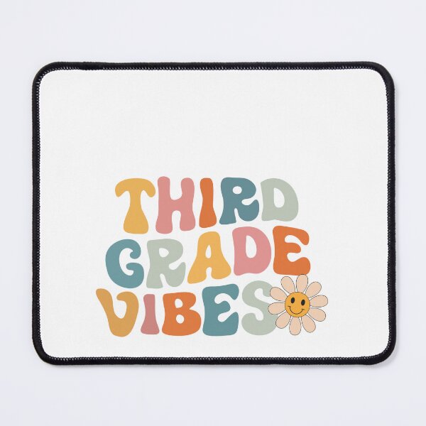 Item preview, Third Grade Vibes Back To School Elementary Student Teacher designed and sold by SkeletonsDanger.