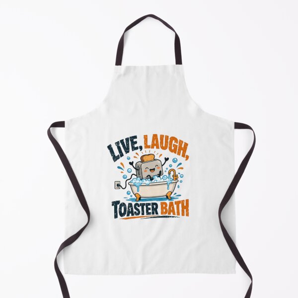 Item preview, Live, Laugh, Toaster Bath Funny Dark Humor Sarcastic Meme designed and sold by HumansStuck12.