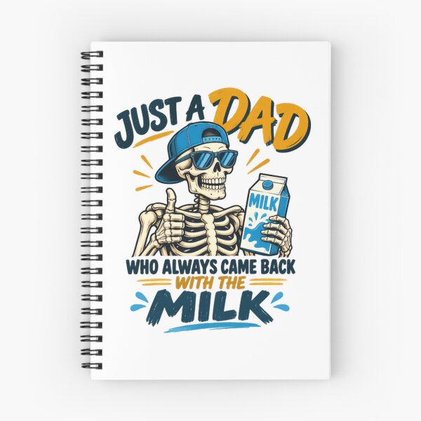 Item preview, Just A Dad Who Always Came Back With The Milk Funny Father Humor Meme designed and sold by HumansStuck12.