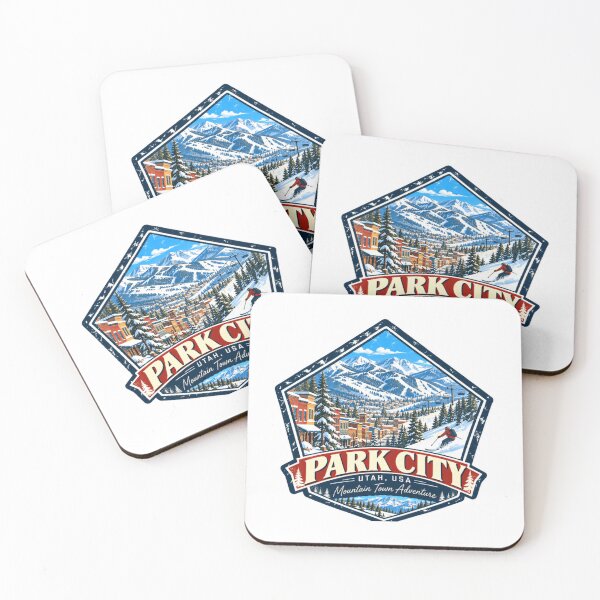 Item preview, Park City Utah USA Mountain Town Adventure Ski Snowboard Vacation designed and sold by RetroMini2026.