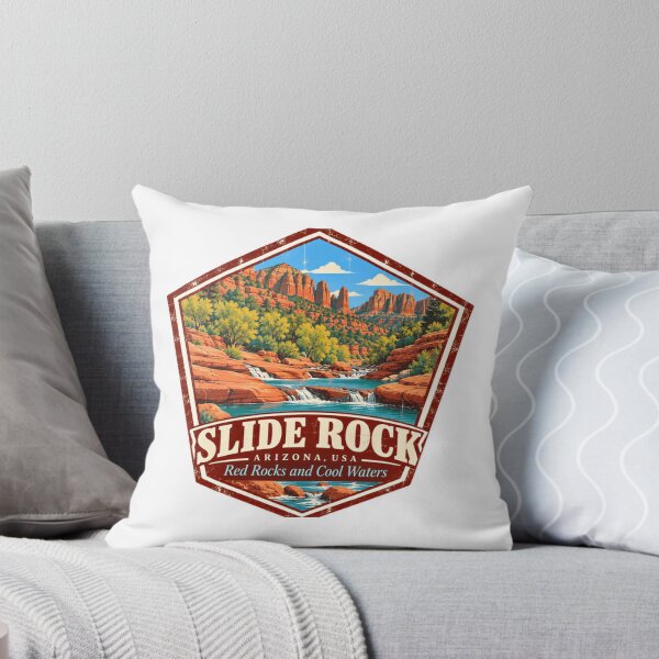 Item preview, Slide Rock Arizona USA Red Rocks And Cool Waters Travel Nature Souvenir designed and sold by NeedForParks.