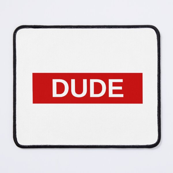 Item preview, DUDE Red Box Streetwear Logo Design designed and sold by jpoon25.