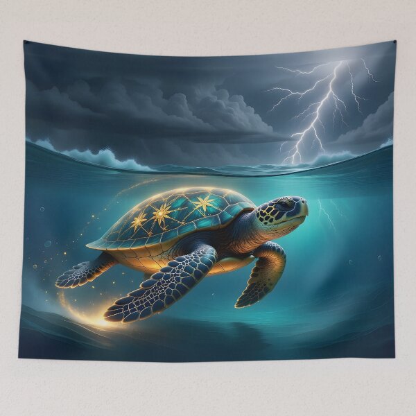 Item preview, Honu in the storm – Moving forward despite the storm designed and sold by Hawaii26.