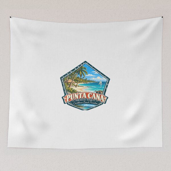 Item preview, Punta Cana Dominican Republic Caribbean Beach Paradise Travel Vacation Tourist designed and sold by JonesFlora2025.