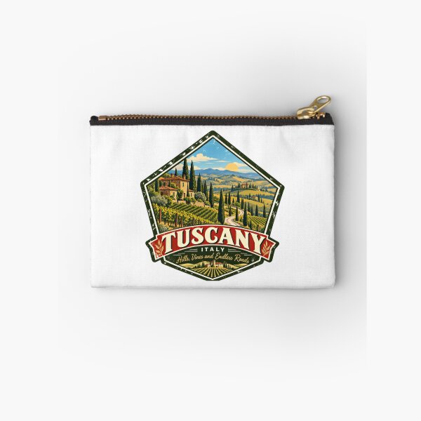 Item preview, Tuscany Italy Hills, Vines And Endless Roads Italian Landscape Travel Souvenir designed and sold by NeedForParks.