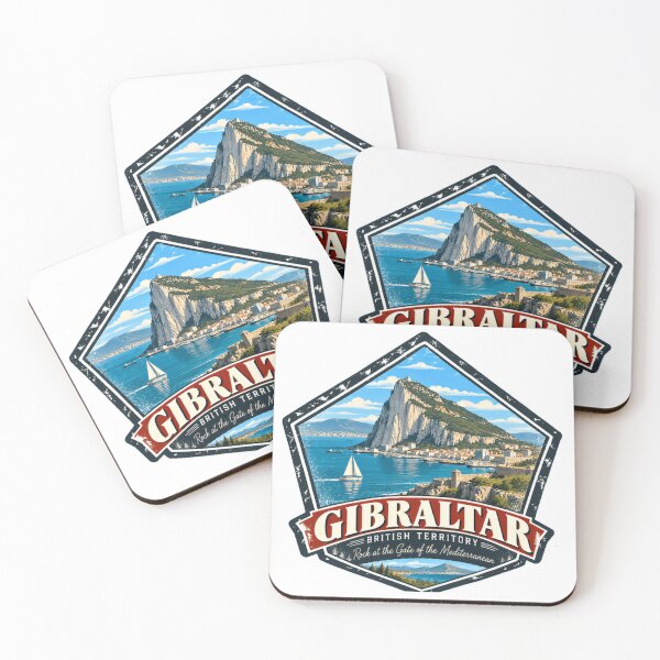 Item preview, Gibraltar, territorio británico, peñón a la puerta del Mediterráneo, destino de recuerdos de viaje. designed and sold by Simsimah26Parks.