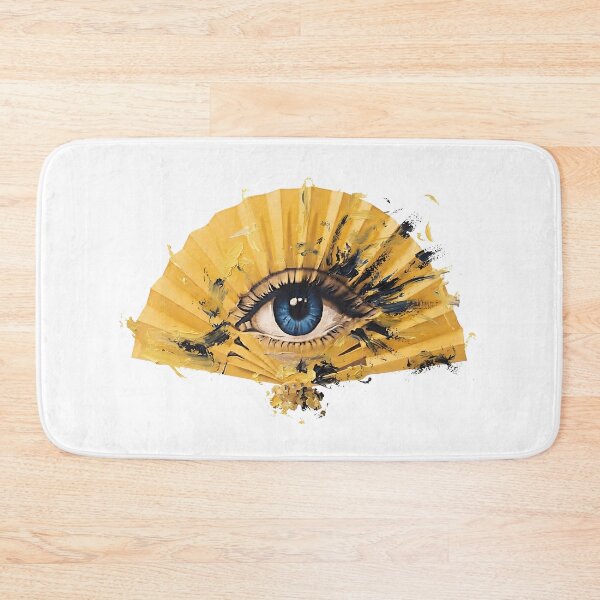 Item preview, Yellow Fan Eye Surreal Art designed and sold by Yellow Zone.