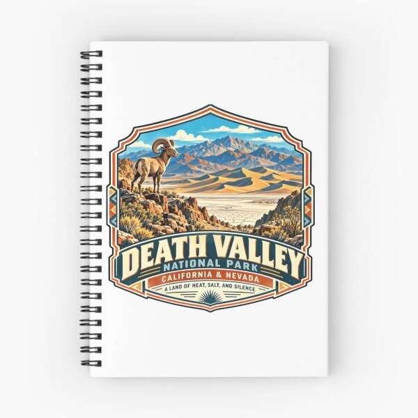 Item preview, Death Valley National Park California & Nevada A Land Of Heat, Salt, And Silence Travel Souvenir Visitor designed and sold by NeedForParks.