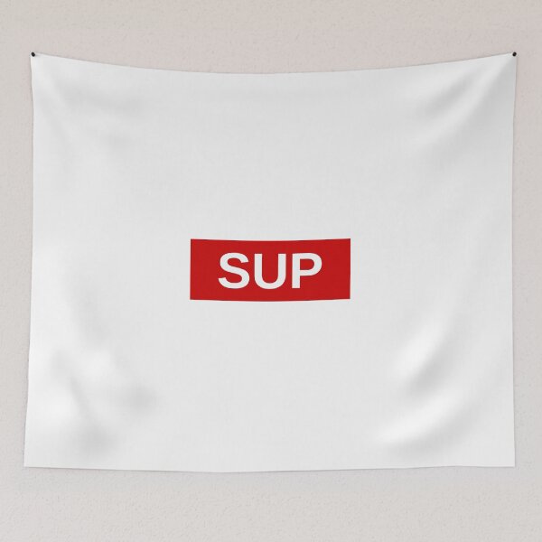 Item preview, SUP Red Box Streetwear Logo Design designed and sold by jpoon25.