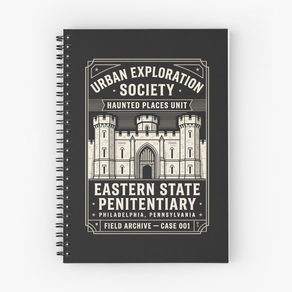 Item preview, Urban Exploration Society Eastern State Penitentiary designed and sold by SplashTastic.
