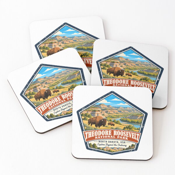 Item preview, Theodore Roosevelt National Park North Dakota USA Explore Beyond The Ordinary National Park Souvenir Traveler designed and sold by JonesFlora2025.