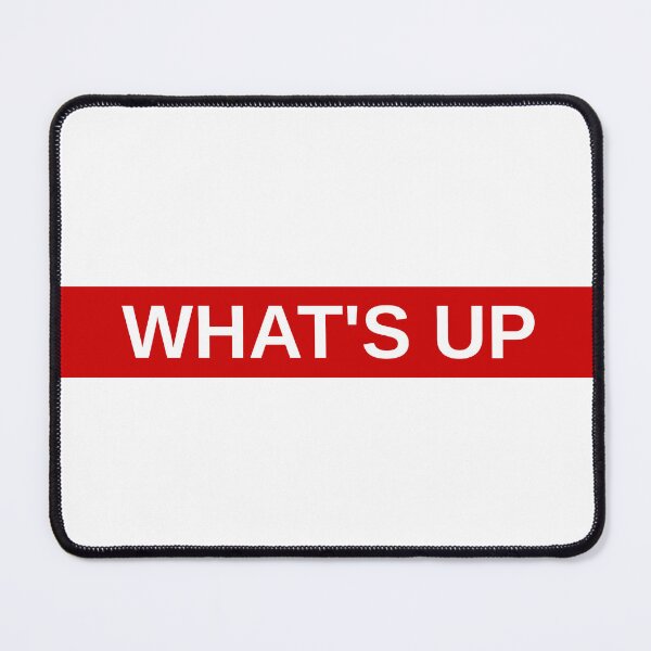 Item preview, Whats Up Red Box Streetwear Logo Design designed and sold by jpoon25.