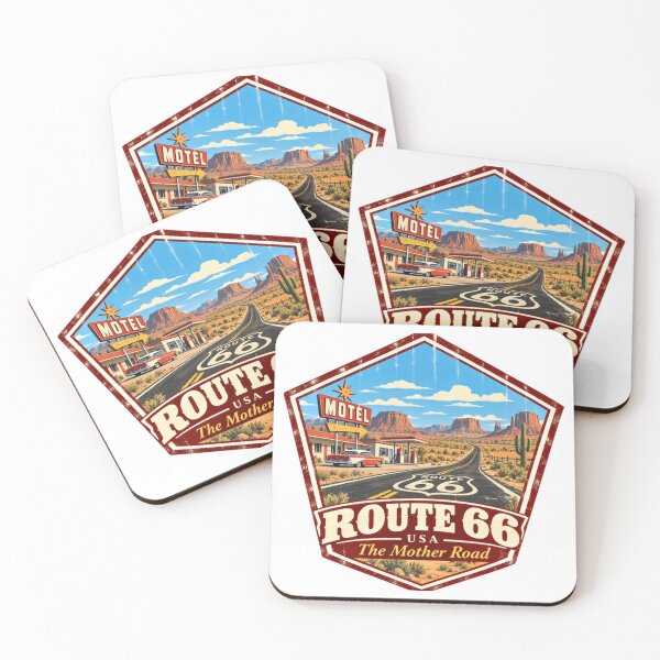 Item preview, Route 66 USA The Mother Road Historic American Road Trip designed and sold by NightGlyph.