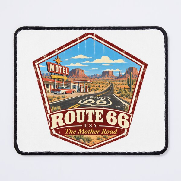 Item preview, Route 66 USA The Mother Road Historic American Road Trip designed and sold by NightGlyph.