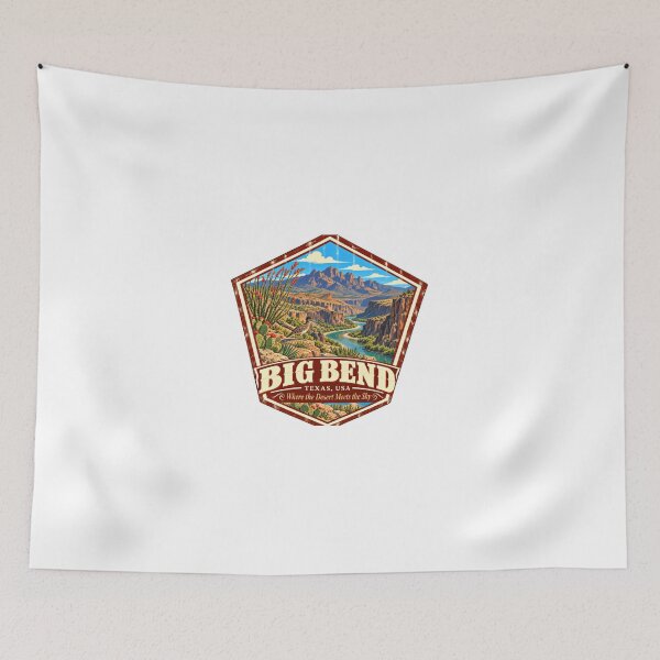 Item preview, Big Bend Texas USA Where The Desert Meets The Sky National Park Travel designed and sold by JonesFlora2025.