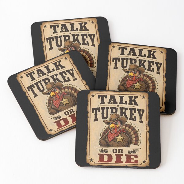 Item preview, Talk Turkey Or Die Thanksgiving designed and sold by BernoNickel.