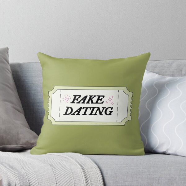 Item preview, Fake Dating | Bookish | Booktok | Trope designed and sold by The Turquoise Brush.