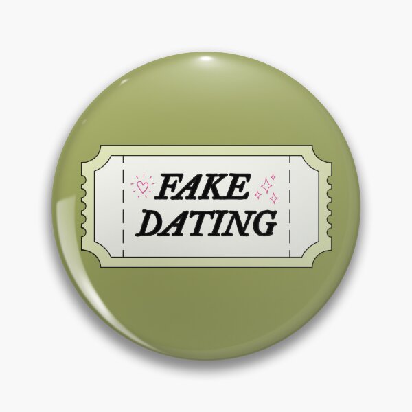Item preview, Fake Dating | Bookish | Booktok | Trope designed and sold by The Turquoise Brush.