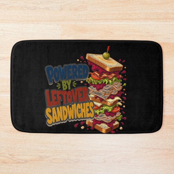 Item preview, Powered By Leftovers Thanksgiving designed and sold by BernoNickel.