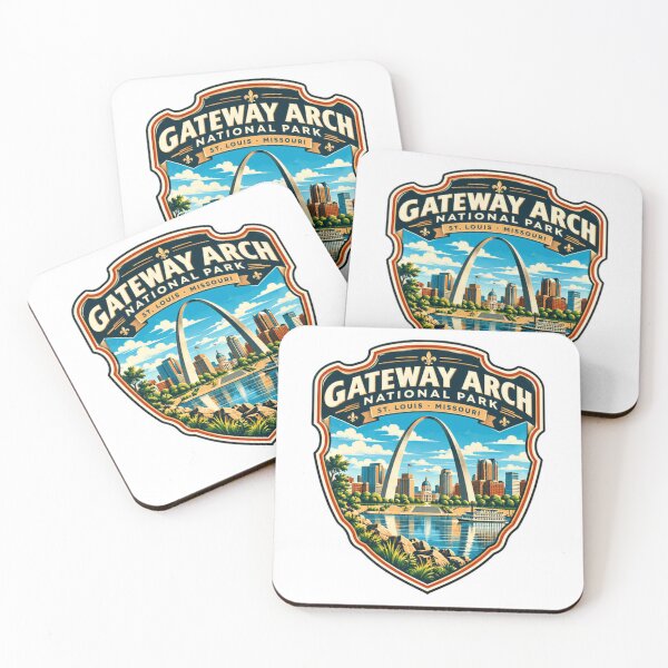 Item preview, Gateway Arch National Park St. Louis Missouri Travel Souvenir designed and sold by NeedForParks.